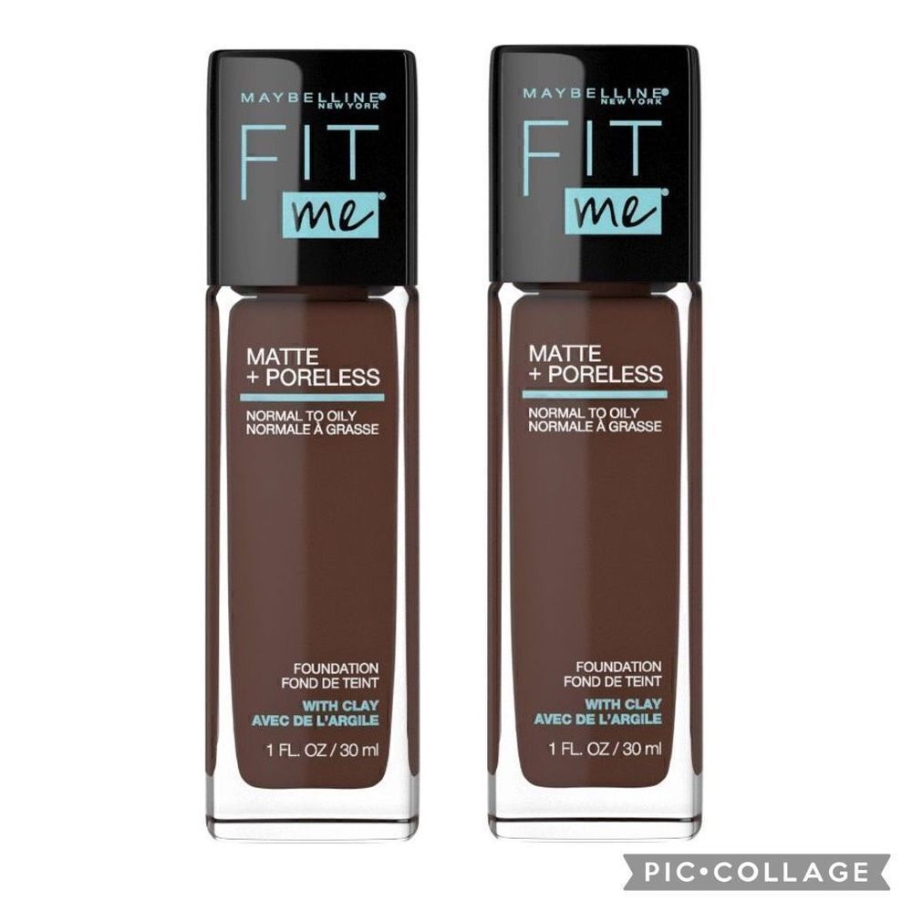 Lot of 2 380 Espresso Maybelline Fit Me Matte Foundation